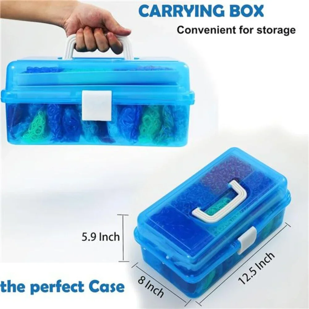 15000+ Loom Rubber Bands Bracelet Kit Rubber Bands for Bracelet Making